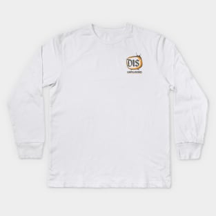 DIS Unplugged Pocket Logo Kids Long Sleeve T-Shirt